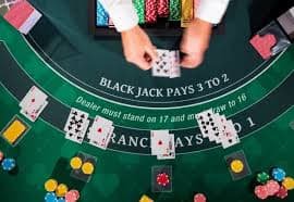 mainslot888 mobile app interface showing live-dealer blackjack table and account dashboard